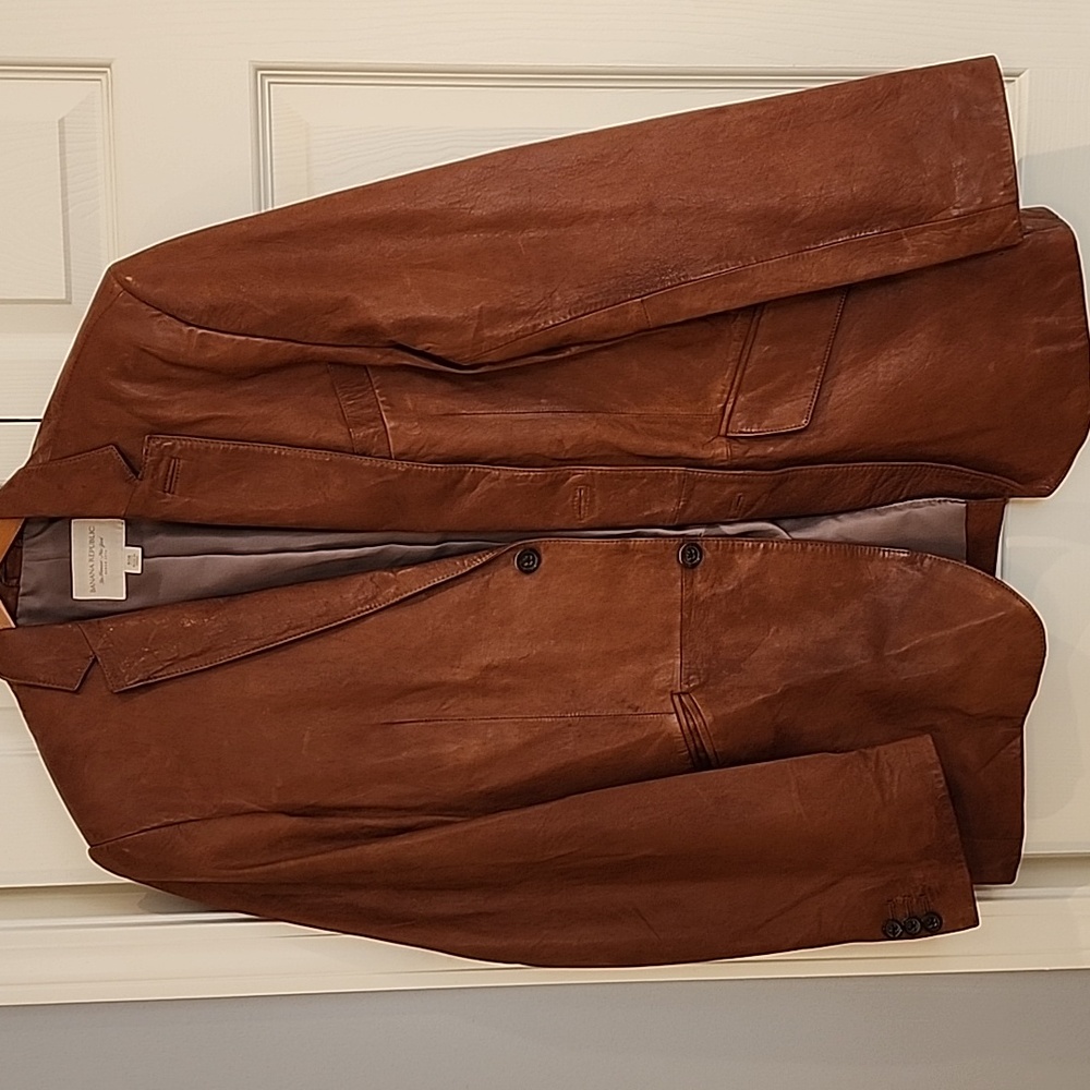 Men's leather jacket